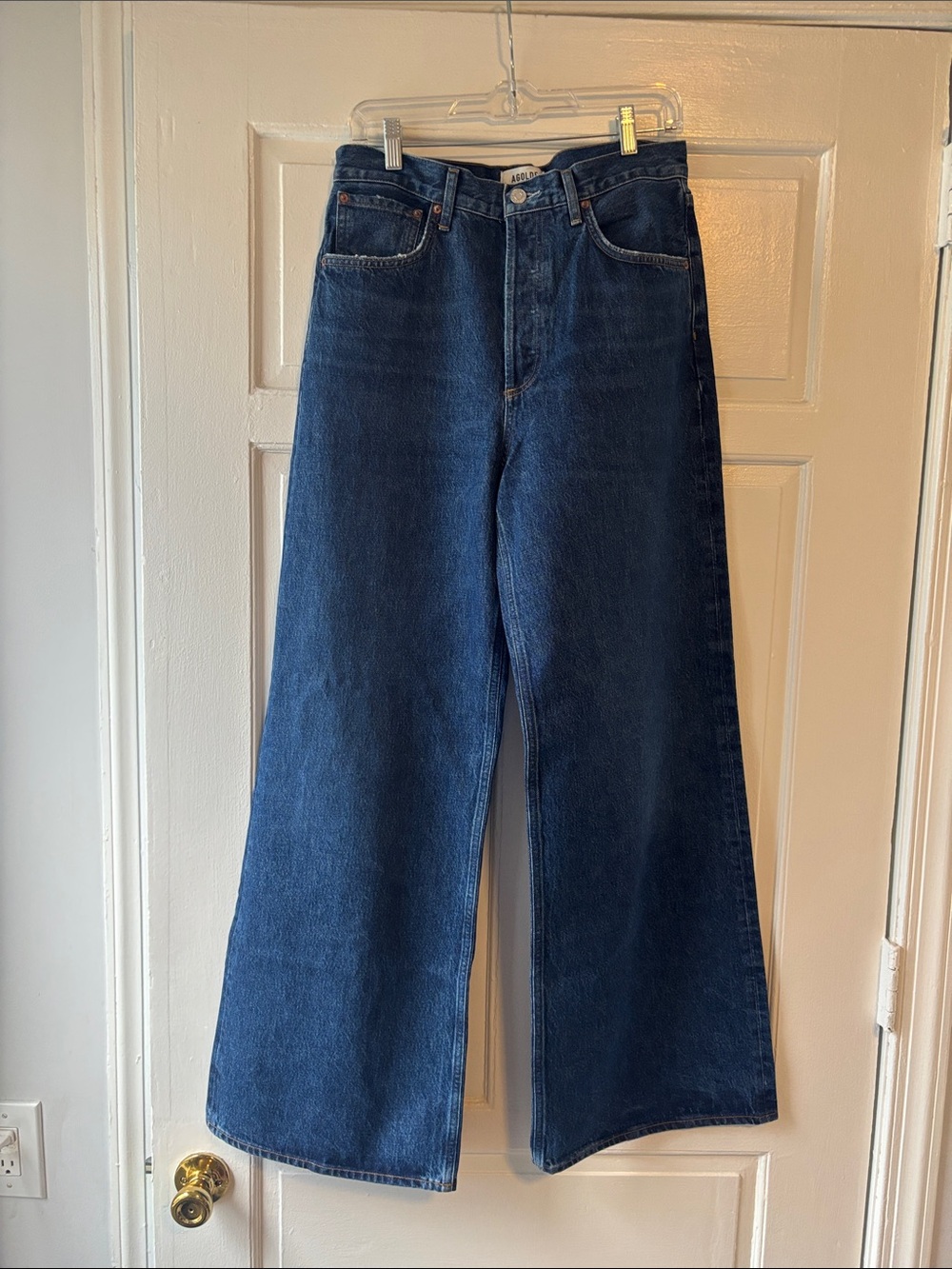 Agolde Dame Wide-Leg Jeans
